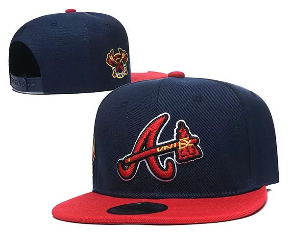 Casquettes de baseball 2023 marque de gros Braves Une lettre casquettes de baseball os snapback chapeaux printemps coton casquette hip hop pour hommes femmes été A1