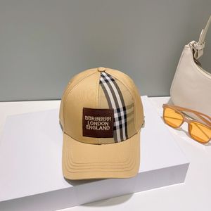 Ball Caps 2023Ball luxe Klassieke Ontwerpers hoed Baseball cap streep pet Street Fashion Dames en Heren zonnescherm Cap Sport Outdoor Reizen cadeau NICE