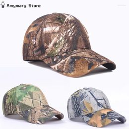 Ball Caps 2024 1pcs Été extérieur Camping Camping Sunding Scrying Catch Faits Camouflage Baseball Anti-terroriste Sniper Unisexe