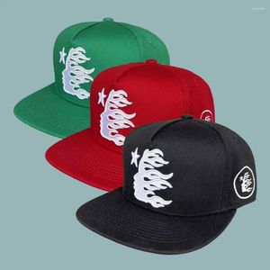 Ball Caps 2024 Baseball Cap Peaked Street Hip Hop Flat Brim Hat