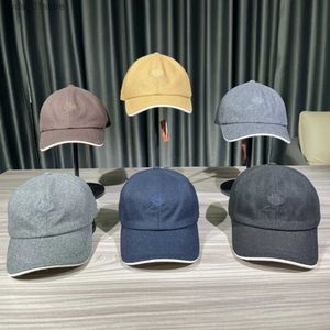 Ball Caps 2024 Baseball CS New Fashion Chapeau C Cashmere Hiver Emphle Mens Casual Warm Brodery High Quality HAP UK PAPED L46
