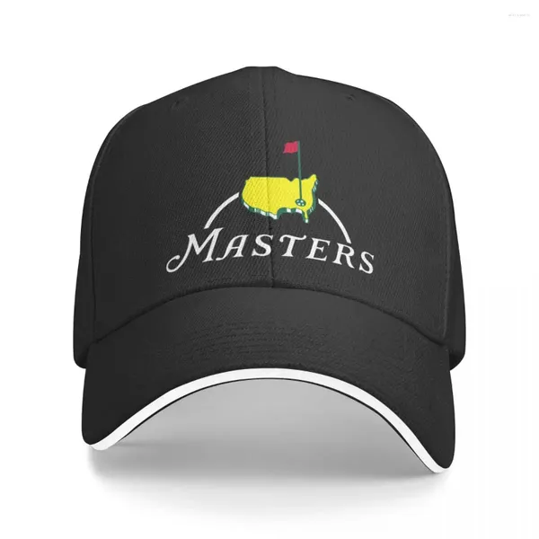 Gorras de bola 2024 Béisbol The Masters Golf Tournament Merch para hombres Mujeres Sombrero Clásico Headwear Ajustable