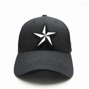 Ball Caps 2024 Big Stars Broideery Cotton Baseball Cap Hip-Hop A réglable Snapback Chapeaux pour hommes et femmes 261