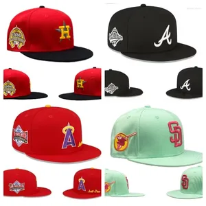 Gorras de bola 2024 Chicago Sombreros ajustados Béisbol Mundial Clásico Equipo Moda Hip Hop Tamaño Huesos