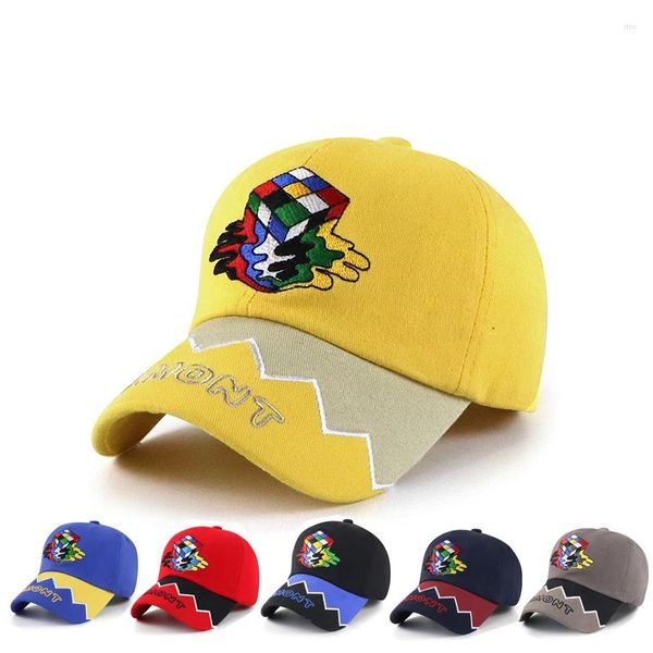 Casquettes de balle 2024 Denim Jeans Cowboy Casquette Femme Enfants Enfants Baseball Chapeaux Garçons Filles Bébé Hip Hop Snapback Visage 50-54 cm