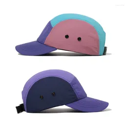 Ball Caps 2024 Fasty Dry Nylon Snapback Hoeden Voor Mannen Casquettes Hommes Pet Fille Moto Gp 5 Panel Baseball Cap 56-59cm