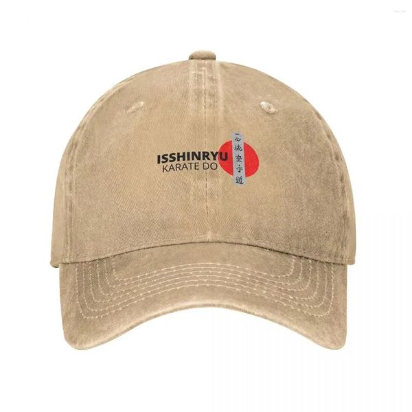 Gorras de bola 2024 ISSHINRYU KARATE DO RISING SUN CAP Sombrero de vaquero Deportes Snap Back Protección UV Sombreros solares para mujeres Hombres