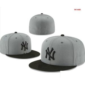 Ball Caps 2024 Mens Baseball Yankees Fitted Hats Classic World Series Hip Hop Sport Sox Fl Ferme