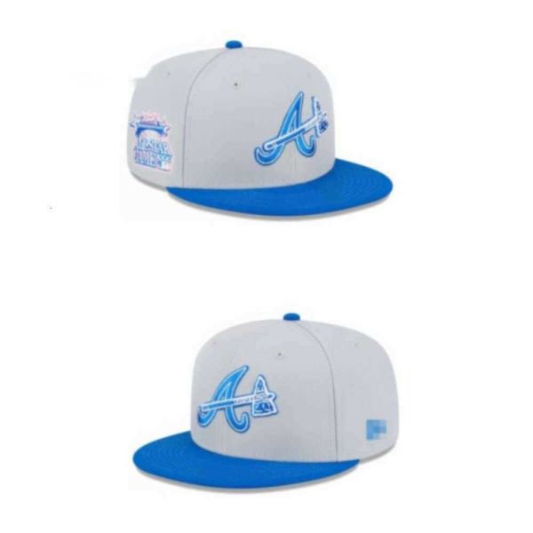 Ball Caps 2024 Nouvelle bonne qualité marque Braves une lettre casquettes de baseball os snapback chapeaux printemps coton casquette hip hop pour hommes femmes été H5-8.16