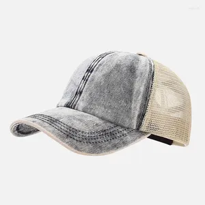 Ball Caps 2024 Dames Baseball Messy Bun Snapback Hoed Casual Trucker Hoeden Verstelbare Outdoor Sport Zonnekap