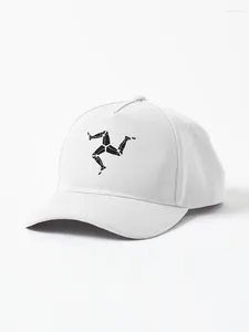 Gorras De Bola Gorra Con Símbolo De La Isla De Las 3 Patas Del Hombre