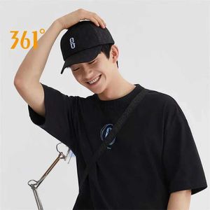 Ball Caps 361 degrés Baseball Cap Nouveau été Sunhat Broided Unisex-Teens Cotton Snapback Caps Fashion Hip Hop Fishing Hat 612232001 D240507