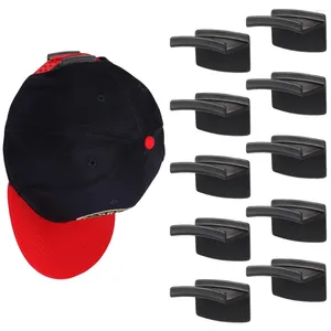 Ball Caps 5/10 stuks Hoedhaken Voor Muur Minimalistische Rackhouder Sterke Hanger Honkbalhoeden Zwart Display