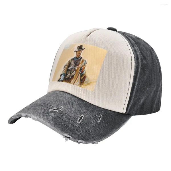 Ball Caps Une poignée de dollars Sergio Leone Vintage Baseball Cap Hood Cosplay Tea Hat pour homme féminin