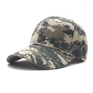 Casquettes de balle ACU Digital Hommes Baseball Armée Tactique Camouflage Chapeaux En Plein Air Jungle Chasse Snapback Chapeau Pour Femmes Os Papa