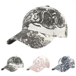 Casquettes de baseball Casquette de baseball réglable plaine déchirée lavée pour faire un vieux chapeau de course de canard pare-soleil pour hommes