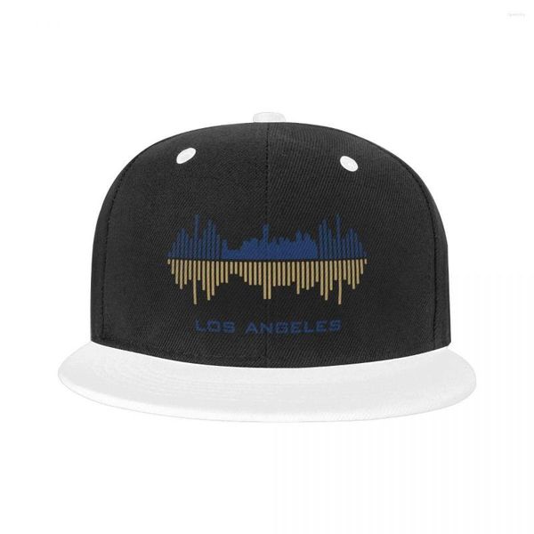 Casquettes de baseball pour adultes Los Angeles City Classic Casual Hats White Hip Hop Baseball Cap Sun Hat