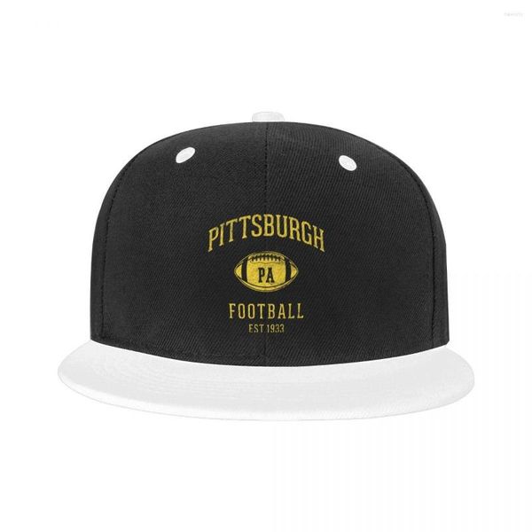 Balpetten Vintage voetbal voor volwassenen Klassiek Casual hoeden Witte hiphop-baseballpet Zonnehoed