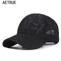 Kogelcaps aetrue mode honkbal cap vrouwen snapback caps hoeden voor vrouwen meisjes casquette solide bot gorras kanten bloemen dame vrouwelijke hoed capj230228