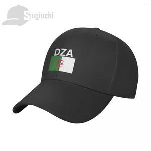 Ball Caps Algeria Country Flag avec lettre Sun Baseball Cap de base de papa Ajustement pour hommes Femmes Unisexe Cool Outdoor Hat