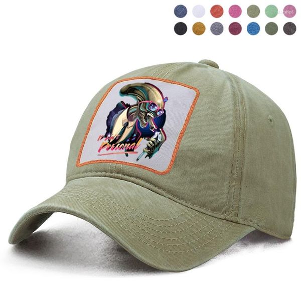 Gorras de béisbol Aliens It Ain't Personal Gorra de béisbol Papá Camionero Sombrero sólido Mujeres Boinas Sombreros de hueso Casquette Snapback Boinas