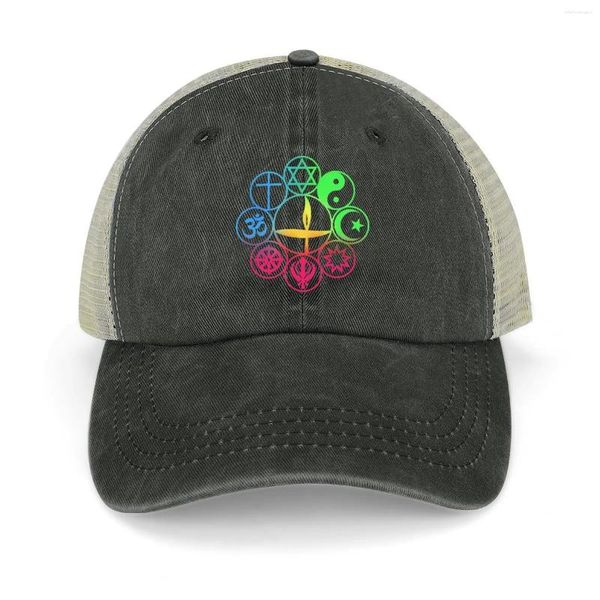 Ball Caps Toutes les religions Chalice Cowboy Hat Party Trucker Tea Mens Women's