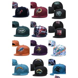 Casquettes de baseball Toutes les équipes Chapeaux de créateurs Basketball Snapback Baseball Snapbacks Hommes Broderie Football Sun Mesh Flex Bonnets Chapeau Hip Dhqla