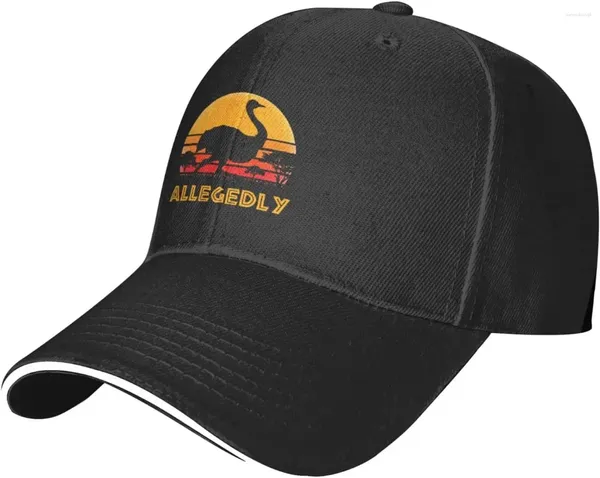 Ball Caps prétendument-ostrich-crucker-hat Baseball Cap Dada Hats for Men Women Black