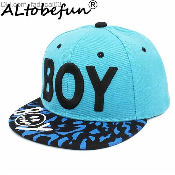 Ball Caps Altobefun Child Snaphot Hat Printemps Summer Summer 3-8 ans Chaussure de baseball Sunntan pour garçons Sunntan Hap Hip Hop Girls CC904 Z230811