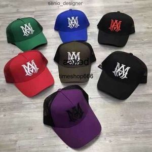 Casquettes de baseball AM Nouveau chapeau Lettre de broderie Correct Pare-soleil Chapeau de baseball Camion Mode Casual Tendance ami amirlies amiiri imiri N659