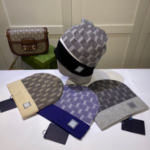 Ball Caps en Heren Dames Hoeden Designer Beanie Caps Mode Heren Dames Letter Hoge kwaliteit Gebreide Skull Hat Winter Outdoor