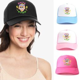Kogelcaps anita max wynn honkbal pet voor mannen dames hiphop cartoon prmesh hoed schattige trucker hoed j240425