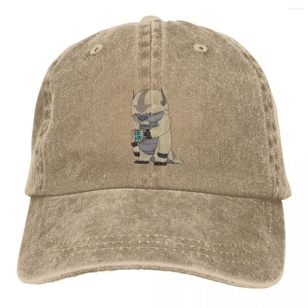 Ball Caps Appa SIP Avatar Baseball Cap Le dernier Airbender Street Style Hip Hop Chapeaux Summer Unisex-Teens Running Print