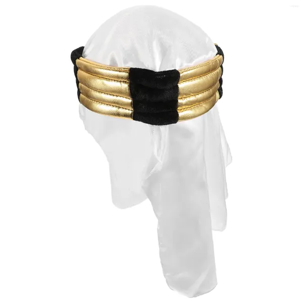 Casquettes de boule arabe chapeau pour Cosplay robe musulmane Festival fête Halloween Costumes hommes Keffiyeh adulte décor décorations Up