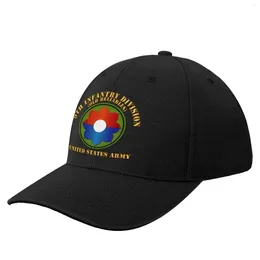 Ball Caps Army -9th Infantry Div - US Old Reliables Baseball Cap Beach Bag Militaire tactische hoed Heren Women's