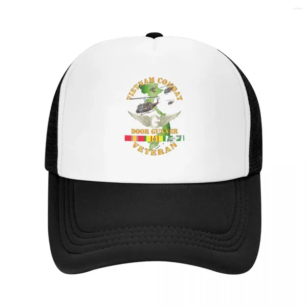 Casquettes de baseball Army - Vietnam Combat AVN VetDoor Gunner Air Assaultw SVC Casquette de baseball Chapeau Fluffy Trucker pour hommes femmes