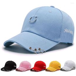 Ball Caps Collectie Mannen Vrouwen Baseball Cap Kpop Ringen Borduren Sport Snapback Hip Hop Modeliefhebbers Paar Zon Vader Hoeden Gorras EP0309