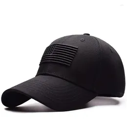 Ball Caps Aankomst Mannen Vrouwen Honkbal USA Vlag Borduren Katoen Snapback Unisex Outdoor Sport Zonnescherm Zon Vader Hoed EP0058