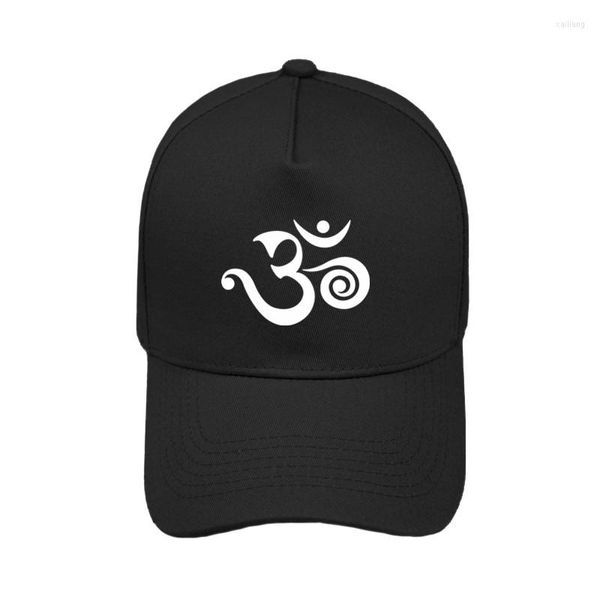 Gorras de béisbol Aum Om Art Symbol Gorra de béisbol Moda Mujer Hombre MANI PADME HUM Budismo Sombrero Cool Unisex Sombreros MZ-120