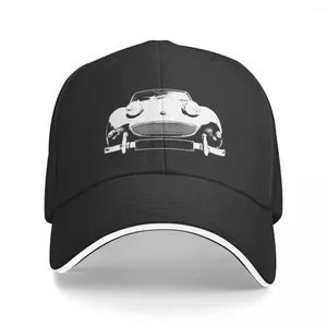 Casquettes de balle Austin Healey Sprite British 1960s Classic Car Monoblock Casquette de baseball noir et blanc Hard Hat Horse Mens Tennis Femme