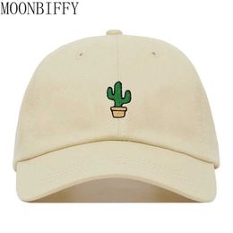 Ball Caps Autumn Cactus Broidered Baseball Hat Fashion Couple Summer Sports Sports extérieurs Sun Gorra Beisbol Q240429