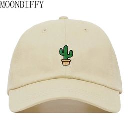 Ball Caps Herfst Cactus Borduren Baseball Cap Mode Paar Hoed Zomer Ademend Sport Outdoor Papa Hoeden Zon Gorra Beisbol 231016