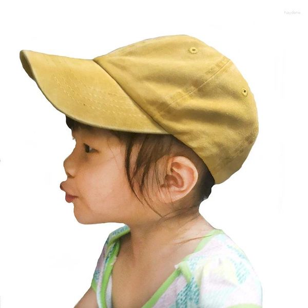 Casquettes de balle bébé garçons filles coton Baseball et chapeaux été printemps décontracté doux enfants enfant Snapback réglable 3-10 ans