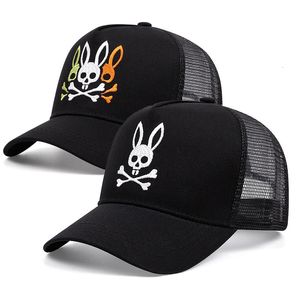 Gorras de bola Bad Bunny bordado hombres mujeres camionero sombrero gorras de béisbol sombra malla 231208