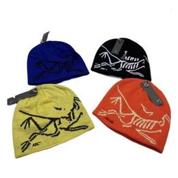 Casquettes de baseball Casquettes de balle Automne Hiver Chapeau Tricoté Grande Marque Designer BeanieSkull Caps Chapeau Empilé Baotou Lettre Côtelée Laine triomphe Chapeau IJGX