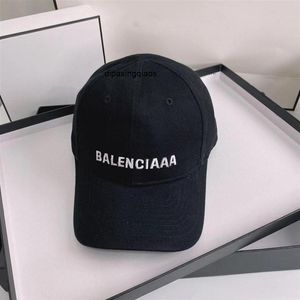 Casquettes de baseball Casquettes de baseball Designer Balencaigas Paris Nouvelle version correcte Mode de baseball Versatile Casual Duck Tongue Men's and Wome227q312g