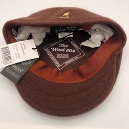 Ball Caps Caps de balle Kangol American Style Kangaroo High Quality Real Wool Award Painter French Paint