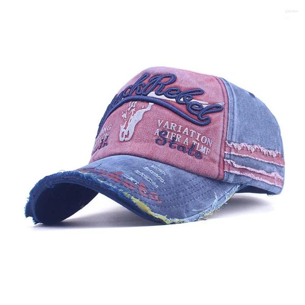 Casquettes de Baseball Casquettes de Baseball Lavées Hommes Casquette de Baseball Coton Brodé Alphabet Femmes Chapeau Sport Décontracté Rétro Réglable Soleil Été