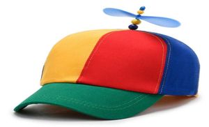 Ball Caps Bamboo Dragonfly Rainbow Sun Cap Funny Adventure Dad Hat Snapback Helicopter Propeller Design For Kids Boys Girls Adultb4136469