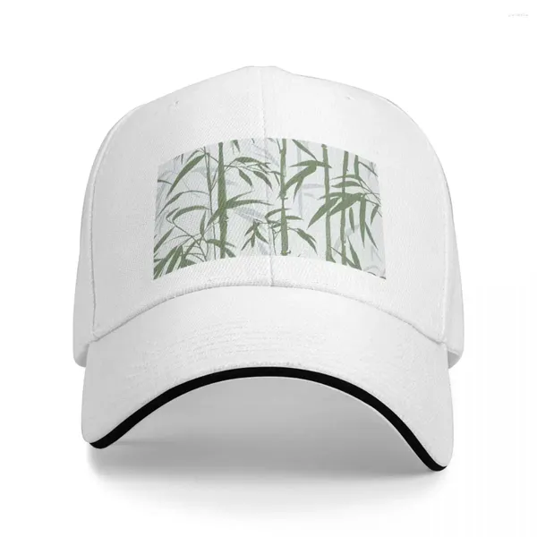 Gorras De Bola Patrón De Textura De Bambú Gorra De Béisbol Sombrero Hombre Para El Sol Sombrero Para El Sol Anime Mujeres Hombres